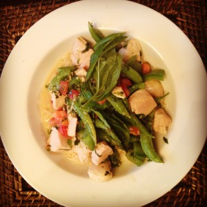 My favorite new dish…Coconut Curry Chicken.