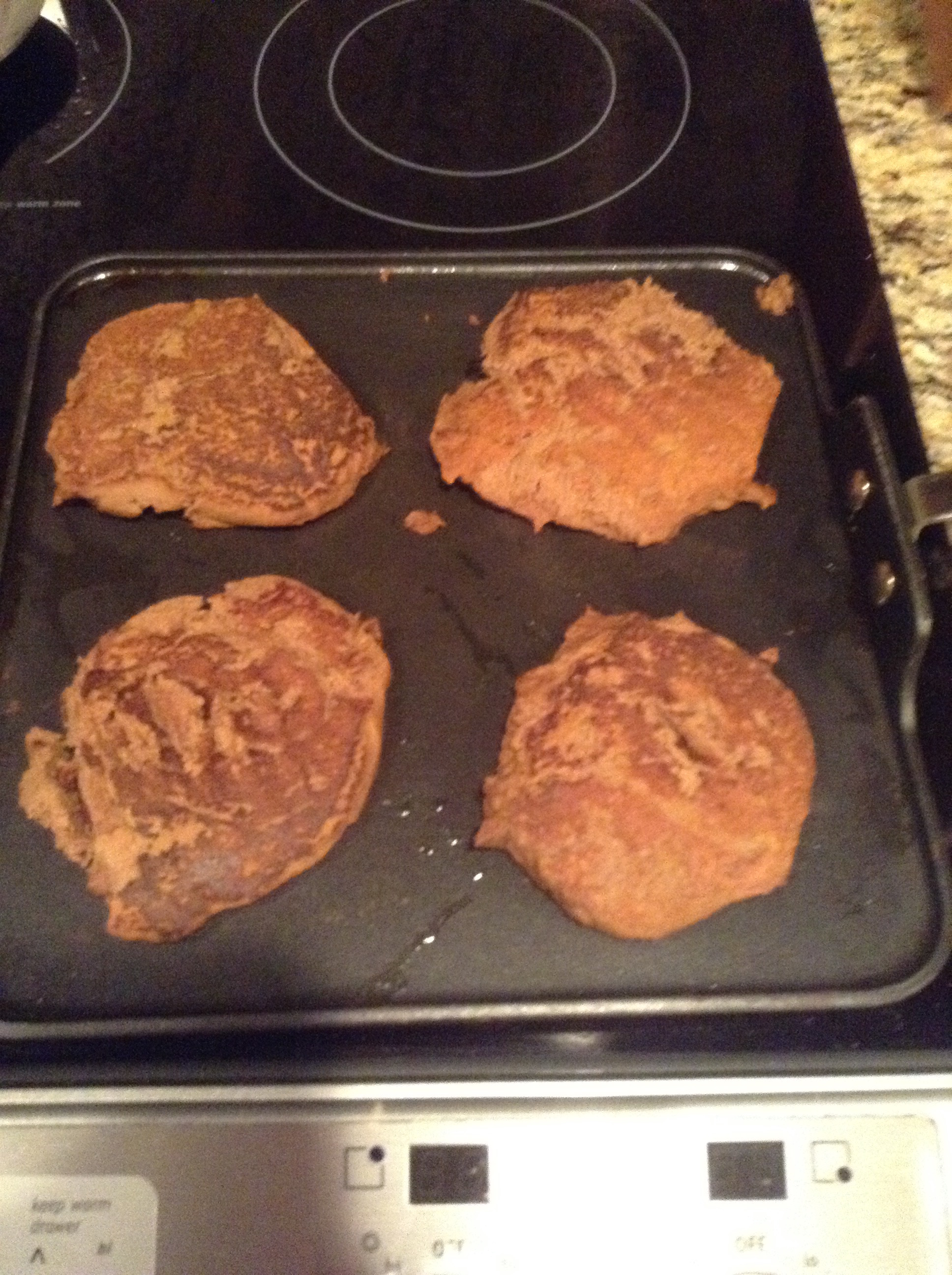 Protein Pumpkin Pancakes! (Paleo Friendly)